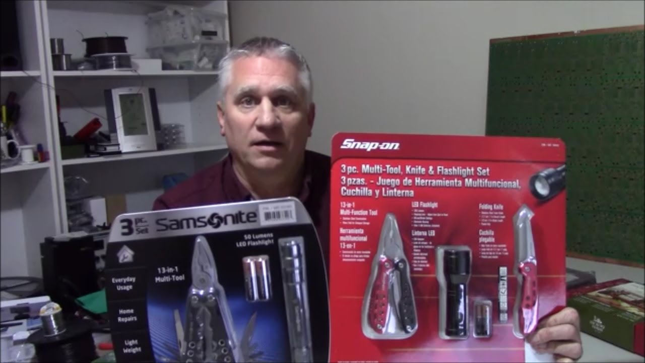 AggressiveFun-Snap-On and Samsonite 3pc Toolset Review