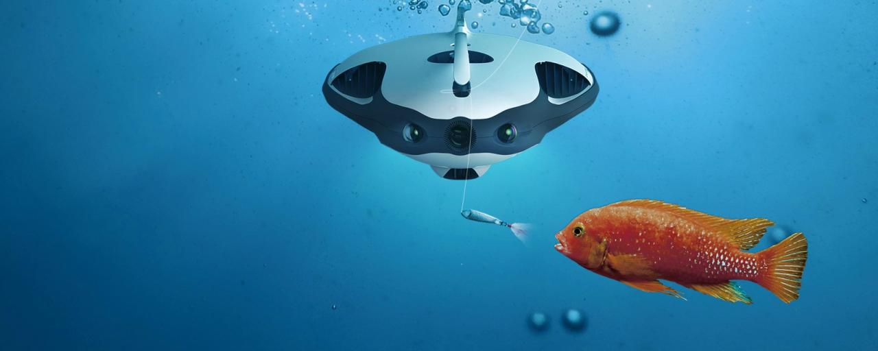 This Underwater Drone Will Change the World of Fishing