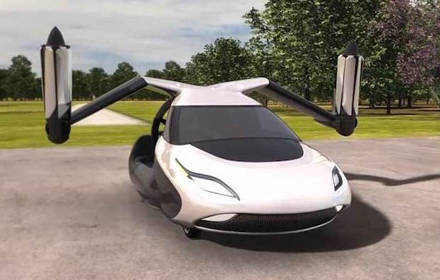 World’s first FLYING CAR that can turn into a plane in less than a minute