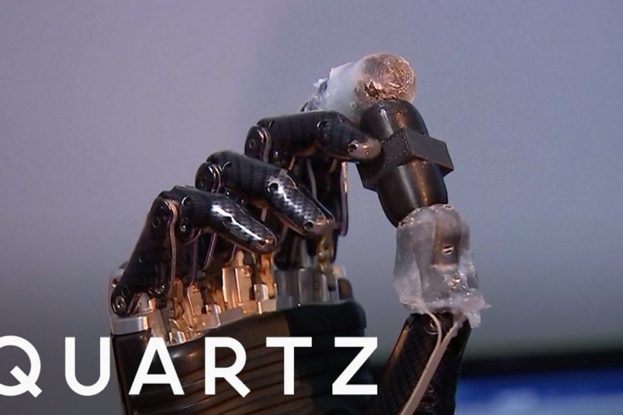 Researchers have developed an electronic skin that lets prosthetic limbs “feel”