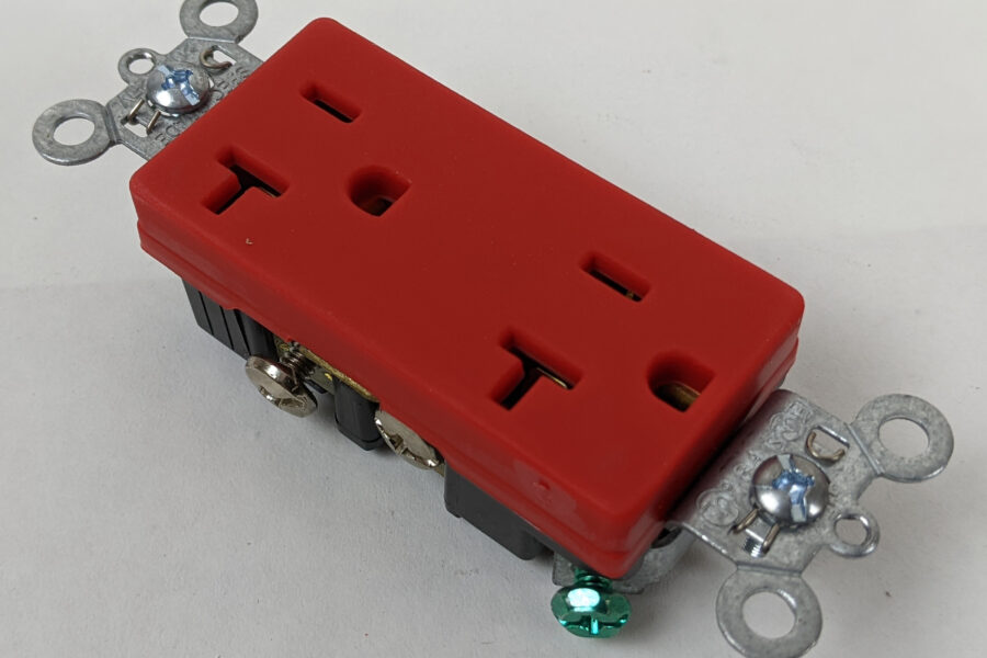 NEW Listing! FREE Shipping! 10 Pass & Seymour Legrand Duplex Receptacle Red 20amp 125V Spec Grade 26352-RED