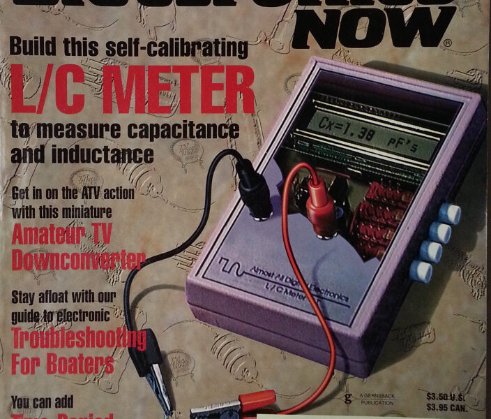 NEW Listing! FREE Shipping! Electronics Now Magazine June 1996 Build a Solar Powered Bug Zapper, L/C Meter