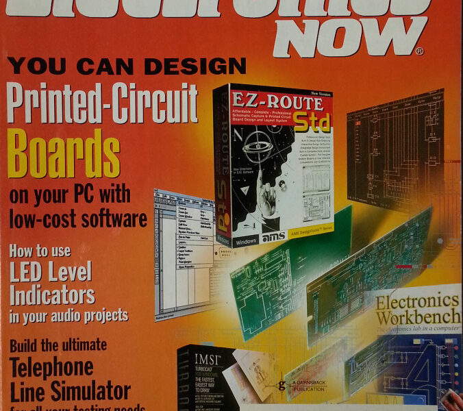 NEW Listing! FREE Shipping! Electronics Now Magazine January 1996 Waveform Generator Circuits, Level  +more!