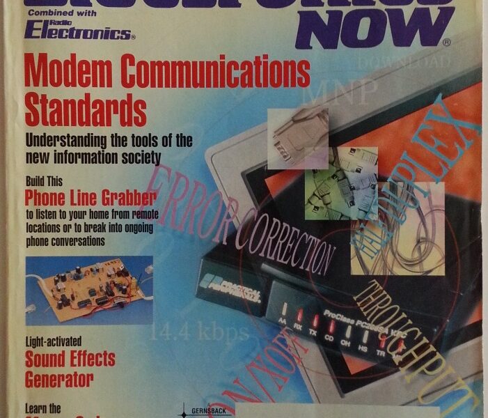 NEW Listing! FREE Shipping! Electronics Now Magazine September 1994 Light Activated Sound Effects Generator