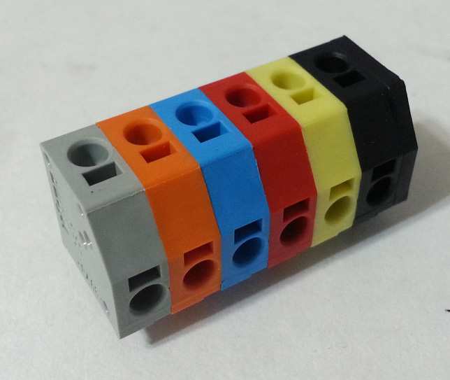 NEW Listing! FREE Shipping! Terminal Block Connector Strip 2Conductor 6-Pole 5mm PCB WAGO 253-003 NEW 805pcs