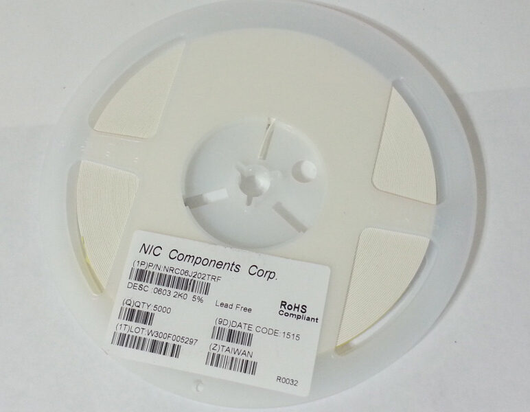 NEW Listing! FREE Shipping! Resistor SMD 23.7K Ohm 0402 1/16W 1% NIC Components NRC04F2372TRF NEW 10000pc