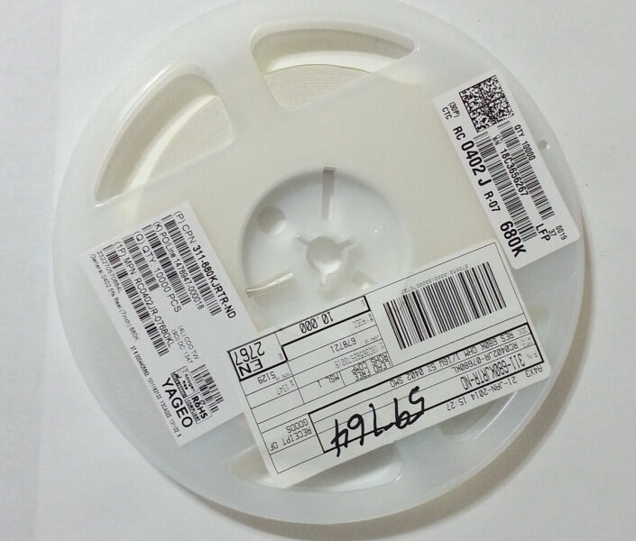 NEW Listing! FREE Shipping! Resistor SMD 150K Ohm 0402 1/16W 1% NIC Components NRC04F1503TRF NEW 10000pcs