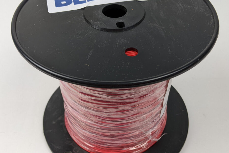 NEW Listing! FREE Shipping! 1000ft Belden Hook-Up Wire PTFE 24AWG High Temp 200C Red 83003 0021000 NEW