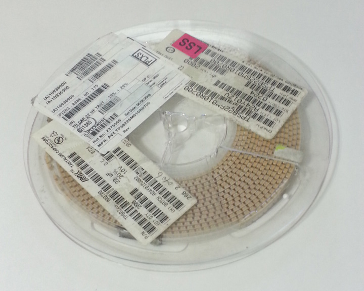 NEW Listing! FREE Shipping! Tantalum Capacitor SMD 100uF 10V 10% 2917 SMT AVX TAJD107K010RNJ NEW 500pcs