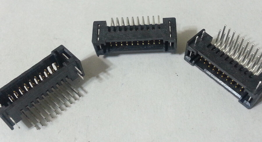 NEW Listing! FREE Shipping! Header Connector Shrouded 10-Pin Gold Plated TE Connectivity 102202-7 18pcs