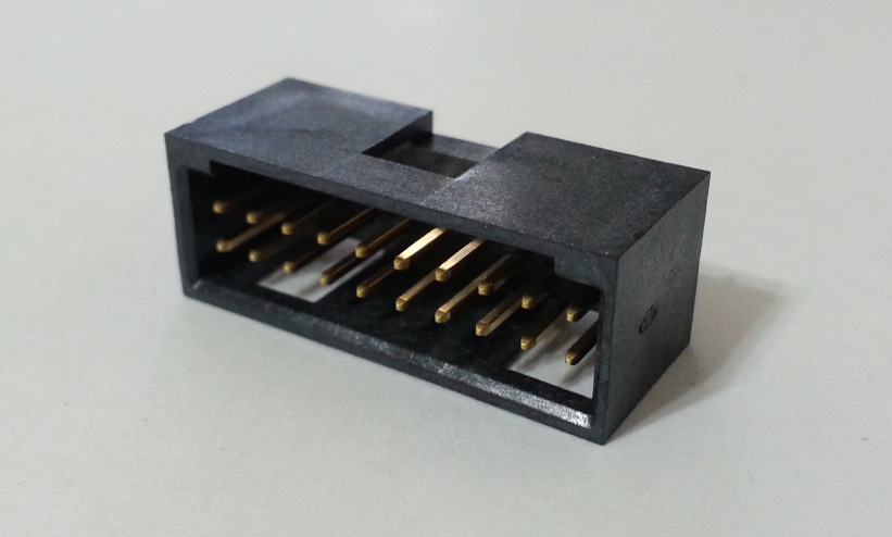 NEW Listing! FREE Shipping! Header Connector Shrouded Gold 20-Pin .1″ Molex 15-80-0203 70567-0076 NEW 57pcs