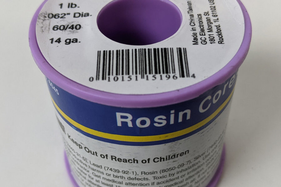 NEW Listing! FREE Shipping! 1lb Rosin Core Solder GC Electronics 60/40 .062inch 1.57mm Diameter 14ga. 6045