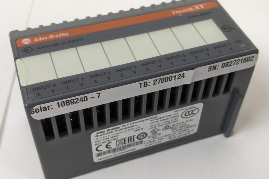 NEW Listing! FREE Shipping! Allen-Bradley Rockwell Automation Flex XT 8 Point Analog Input Module 1794-IE8XT