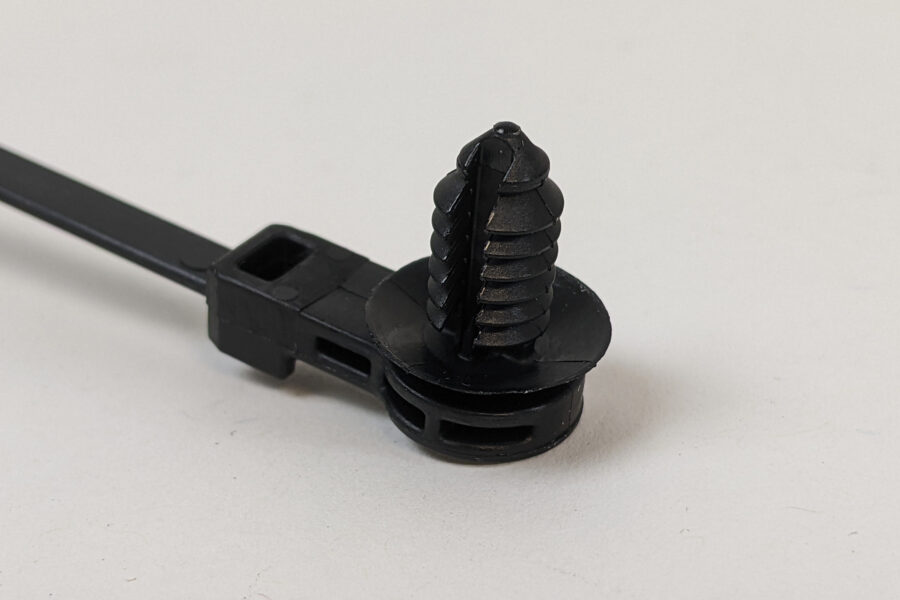 NEW Listing! FREE Shipping! Fir Tree Mount Cable Ties 8.5″ Black HellermannTyton 50lb 150-00171 500pcs NEW