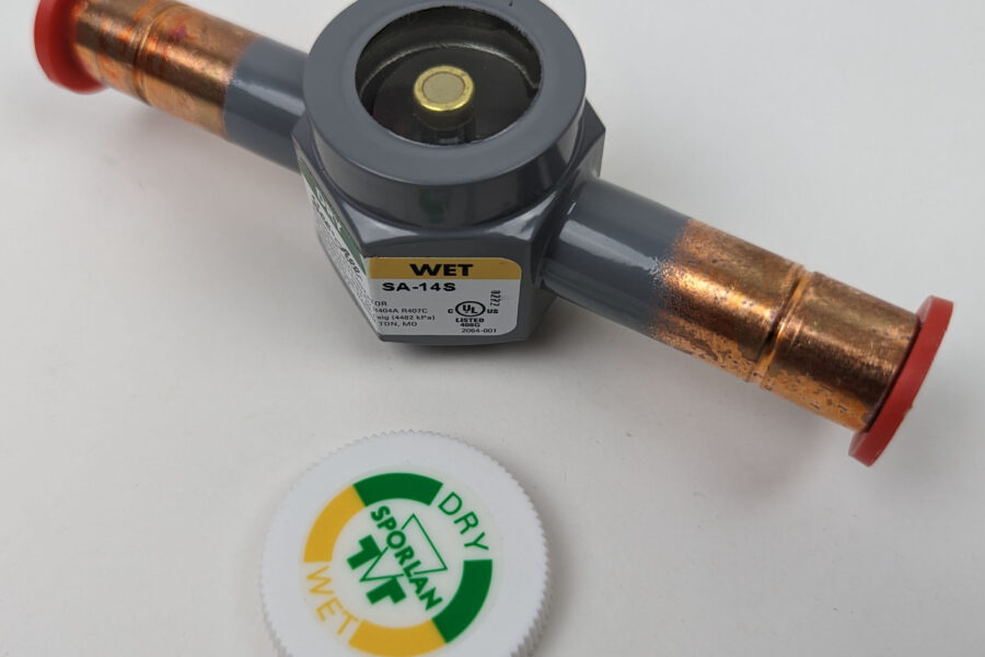 NEW Listing! FREE Shipping! SPORLAN SA-14S Hermetic Liquid/Moisture Indicator See-All 1/2″ ODF Solder NEW