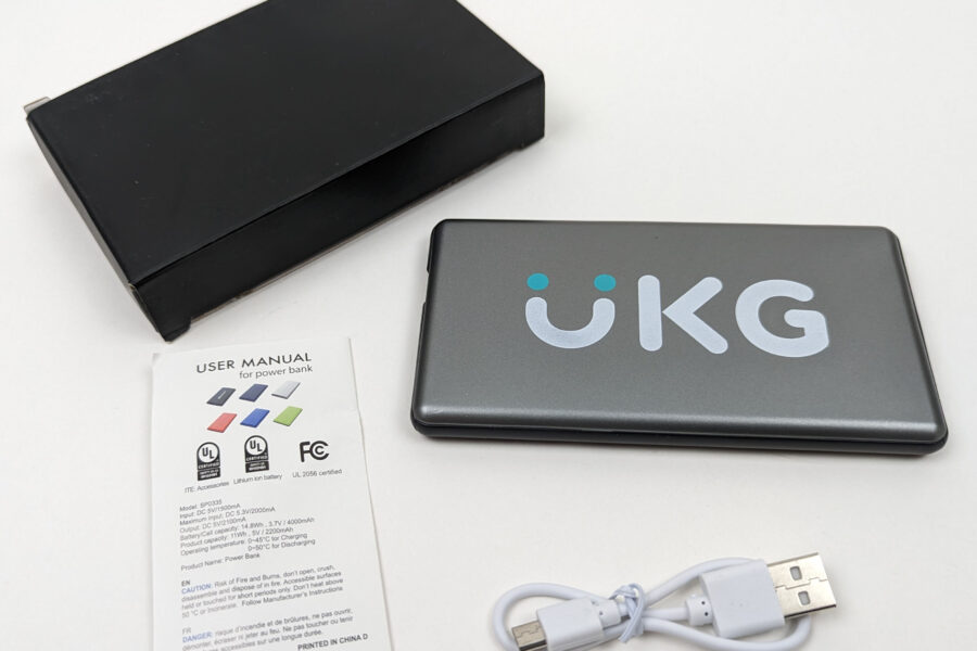 NEW Listing! FREE Shipping! Executive Power Bank 4000mAh 2-Port Portable Battery Ultra Small Size SP0335 NEW