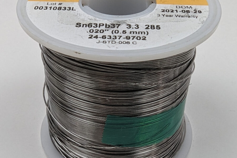 NEW Listing! FREE Shipping! 1lb Kester Solder .020″ 0.5mm 63/37 RMA 3.3% 66/285 Core Eutectic 24-6337-9702