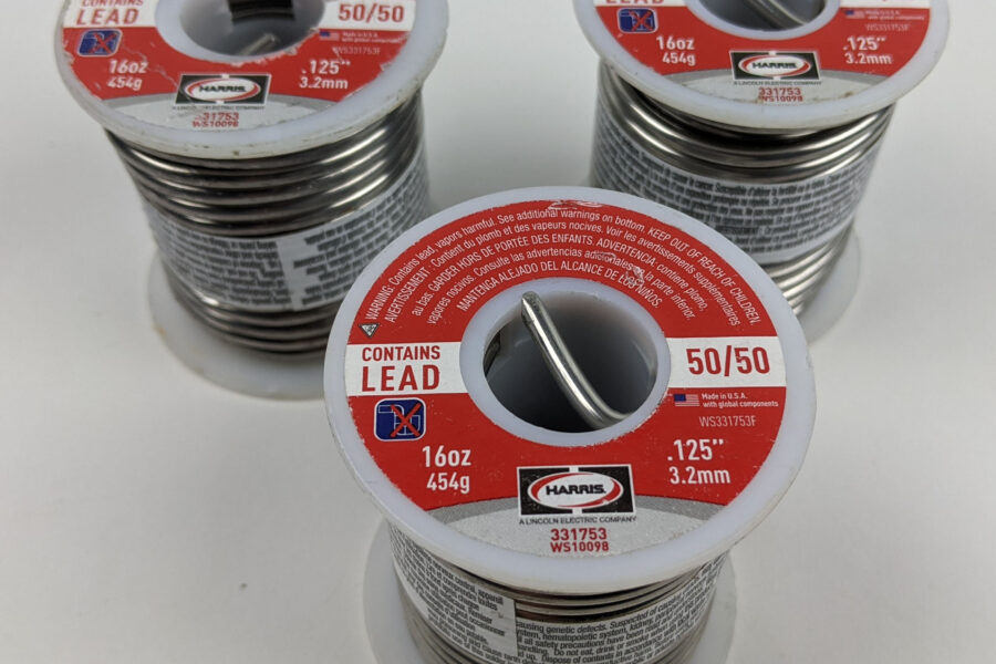 NEW Listing! FREE Shipping! 3lbs Rosin Core Solder Worthington 40/60 .062inch 1.6mm Diameter 331849 WS10313