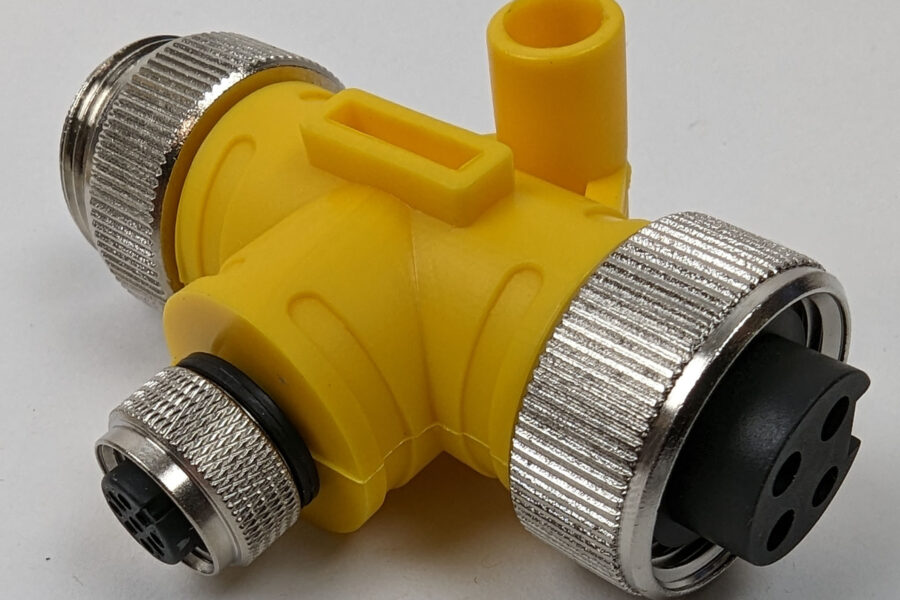 NEW Listing! FREE Shipping! Turck Actuator and Sensor Tee 4-Pin Connector Yellow RSM FKM RKM 40 NEW
