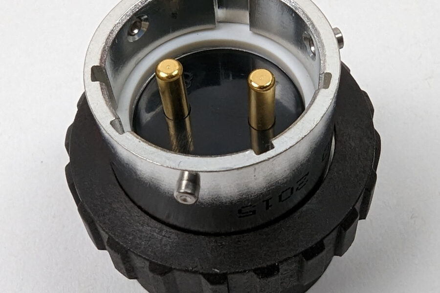 NEW Listing! FREE Shipping! Ericsson Amphenol Power Adapter Connector 2-Pin RNY 104 87/1 10-730095-000 NEW