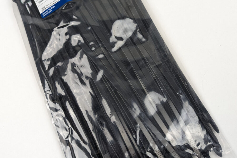 NEW Listing! FREE Shipping! Thomas & Betts Cable Ties 11.8″ Catamount L-11-120-0-C UV Nylon Black 120lb 100