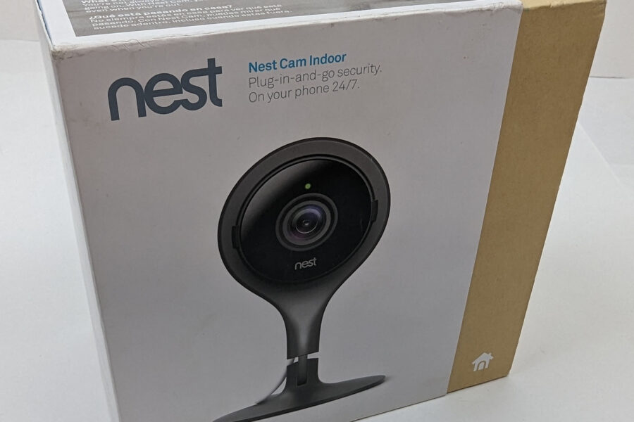 NEW Listing! FREE Shipping! Google Nest Cam Indoor Security Camera A0005 NC1102ES Black Factory Sealed NEW
