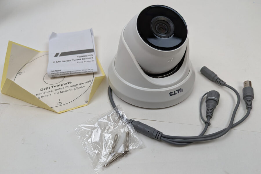 NEW Listing! FREE Shipping! LTS Turret Dome CCTV Security Camera CMHT1722WE-28F 2MP with Night Vision NEW