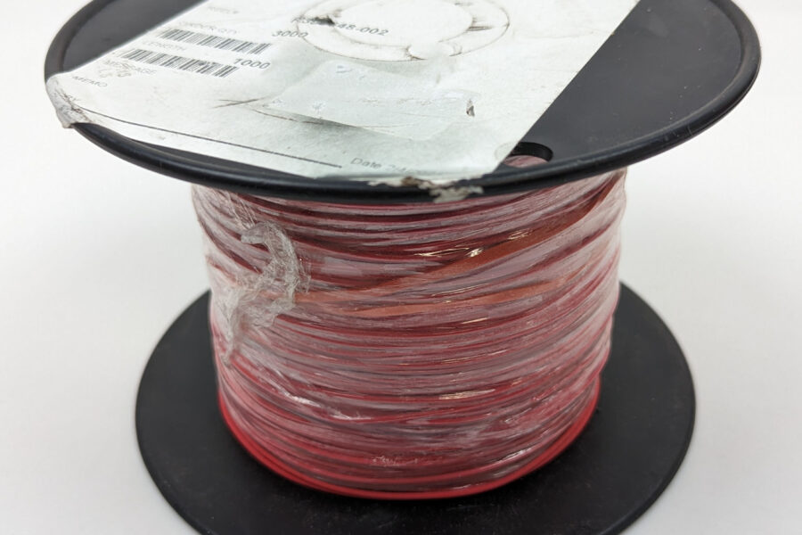 NEW Listing! FREE Shipping! Hook-Up Wire TXL XLP 22AWG Stranded 125C 60V Red SAE J1128 6TXL-2201-2 1000′ NEW