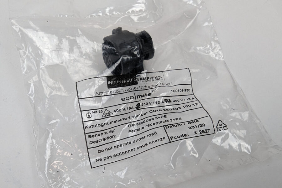 NEW Listing! FREE Shipping! Amphenol Circular Connector 4 Position Female 100109-929 C016 20G003 100 12 NEW