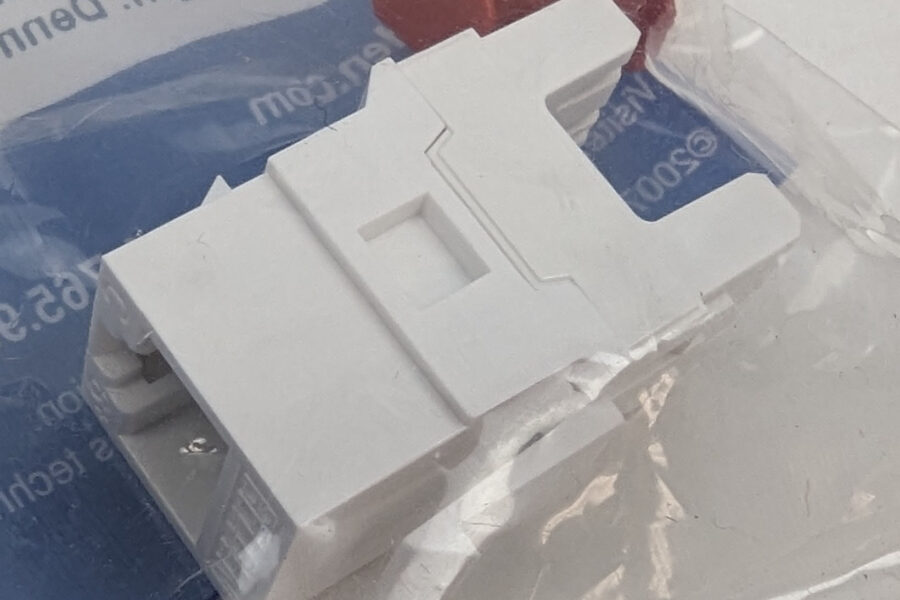 NEW Listing! FREE Shipping! Belden AX101320 Category-6A 8-Position KeyConnect RJ45 Jack Module White NEW