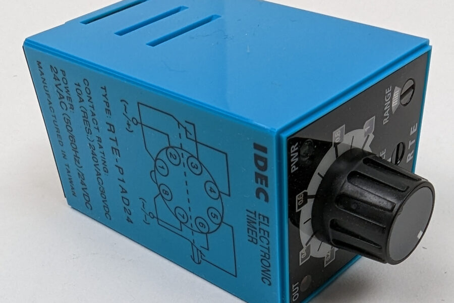 NEW Listing! FREE Shipping! IDEC Time Delay Relay RTE-P1AD24 24Vdc/24Vac 8-Pin RTE 240V 10A Analog Timer NEW