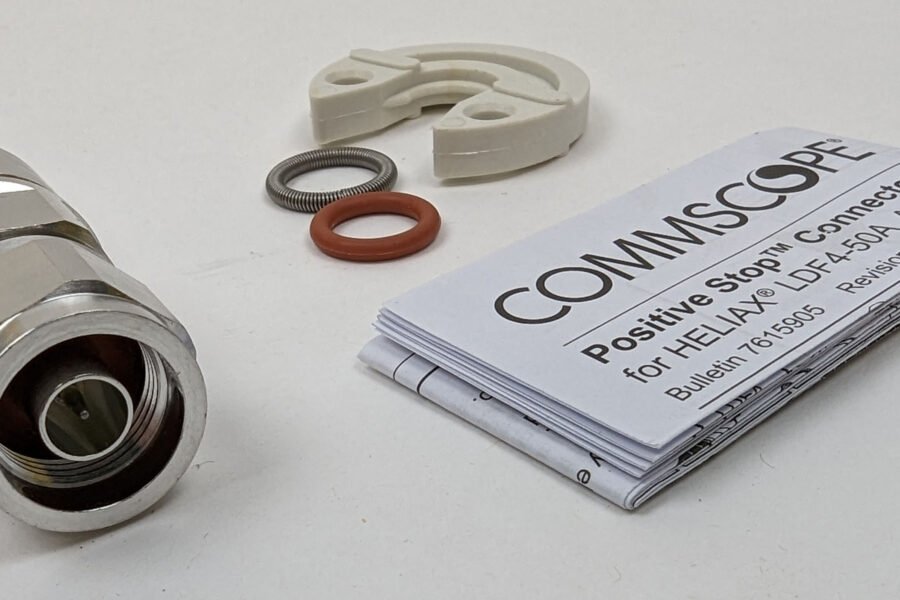 NEW Listing! FREE Shipping! Andrew CommScope L4TNM-PSA N Male Positive Stop RF Coaxial Connector 50 ohm NEW