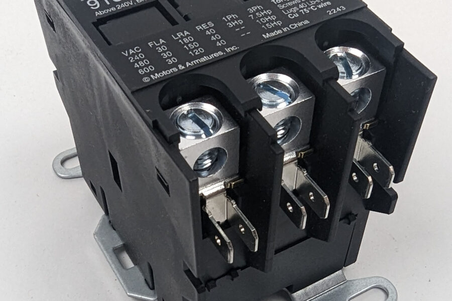 NEW Listing! FREE Shipping! Mars Definite Purpose Contactor 24VAC Coil 3Pole 30/40 FLA 910 91335  NEW