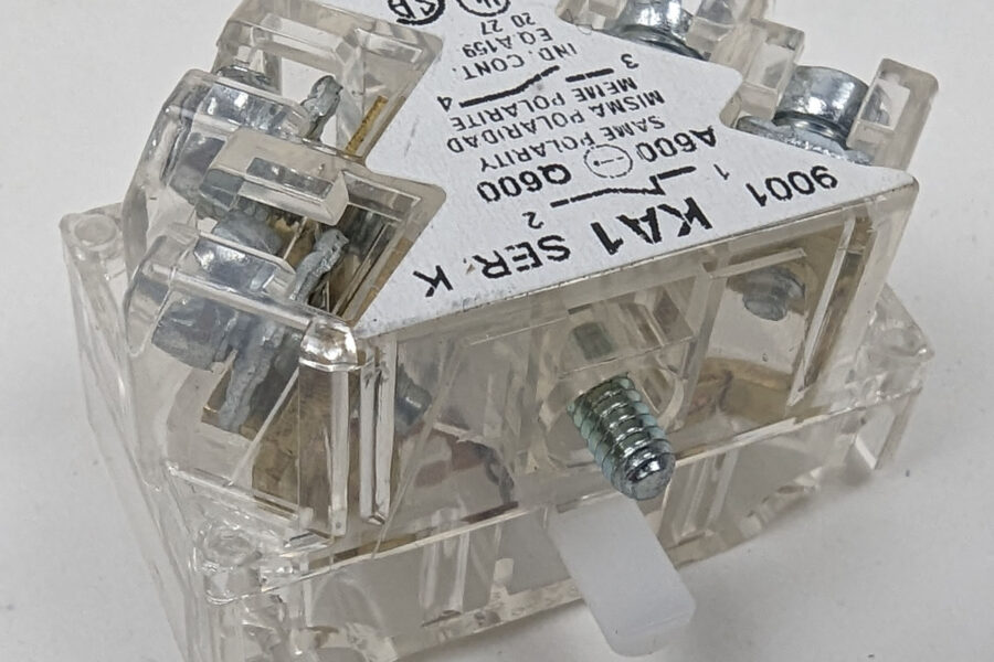 NEW Listing! FREE Shipping! Schneider Electric Finger Safe Contact Block Harmony SPDT NO/NC 10A 9001KA1 NEW