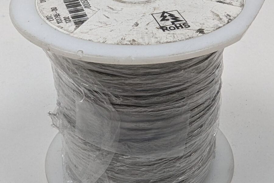 NEW Listing! FREE Shipping! Alpha Ground Braid 1232 SV005 Equivalent 12AWG Tinned Copper .375″ x 100′ NEW