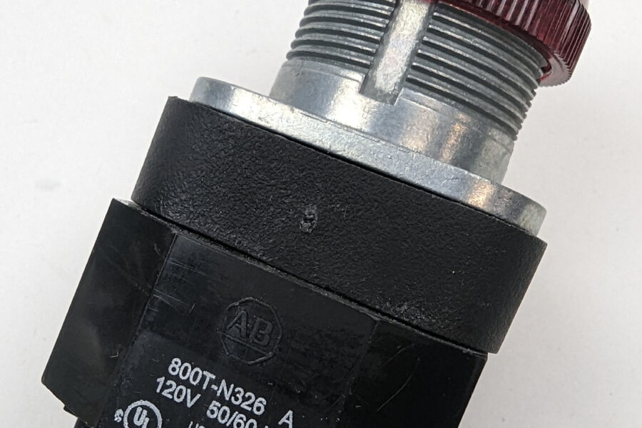 NEW Listing! FREE Shipping! Allen-Bradley 800T-P16R Red Pilot Light 30mm 120Vac 50/60Hz Screw Terminals NEW