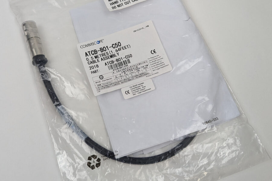 NEW Listing! FREE Shipping! Commscope 0.5meter 8-Pin 6-Conductor Control Cable Assembly ATCB-B01-C50 NEW