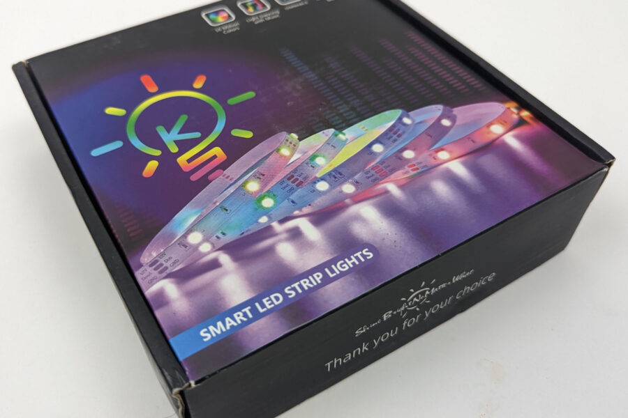 NEW Listing! FREE Shipping! KeepSmile LED RGB Flexible Strips 50′ Bedroom Lighting etc. Sync Music  NEW