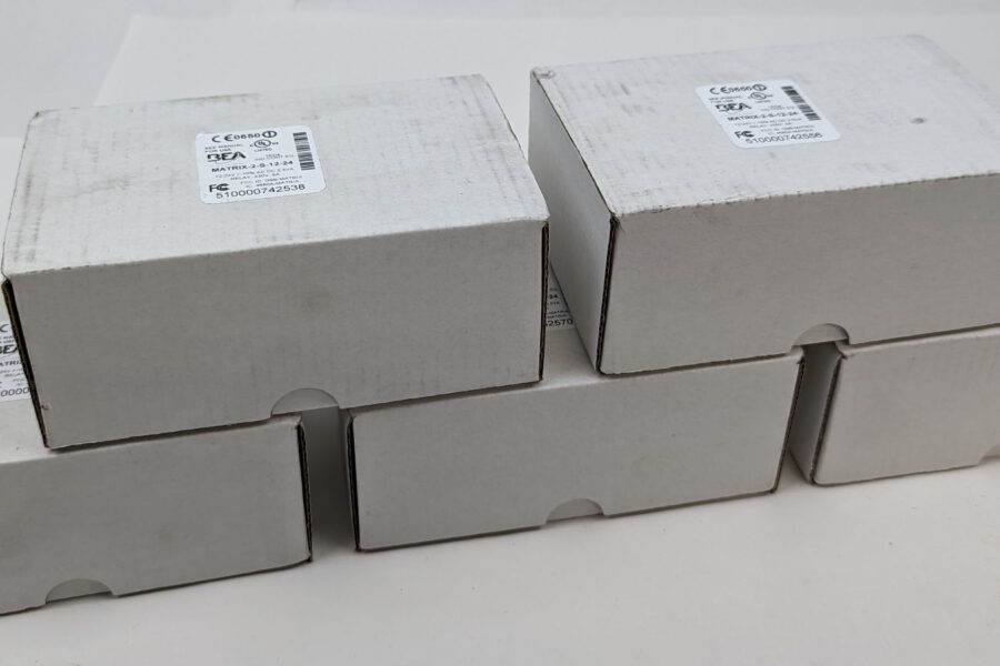 NEW Listing! FREE Shipping! 5 BEA MATRIX-2-S-12-24 Loop Detector Induction Vehicle Sensor 12-24Vac/Vdc NEW