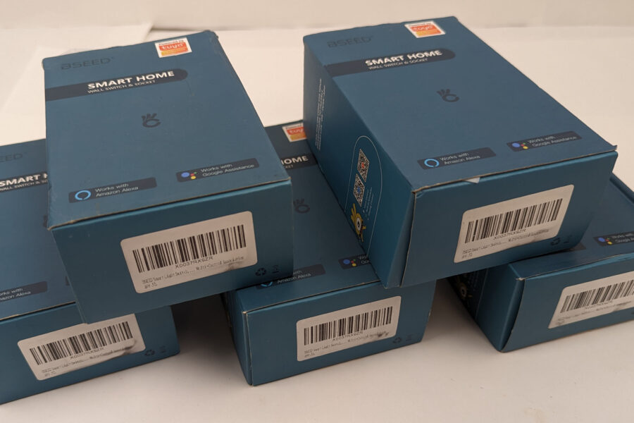 NEW Listing! FREE Shipping! 5 BSEED Smart Touch Light Wall Switch 1 Gang WiFi Switch 100-240V DS-121 NEW