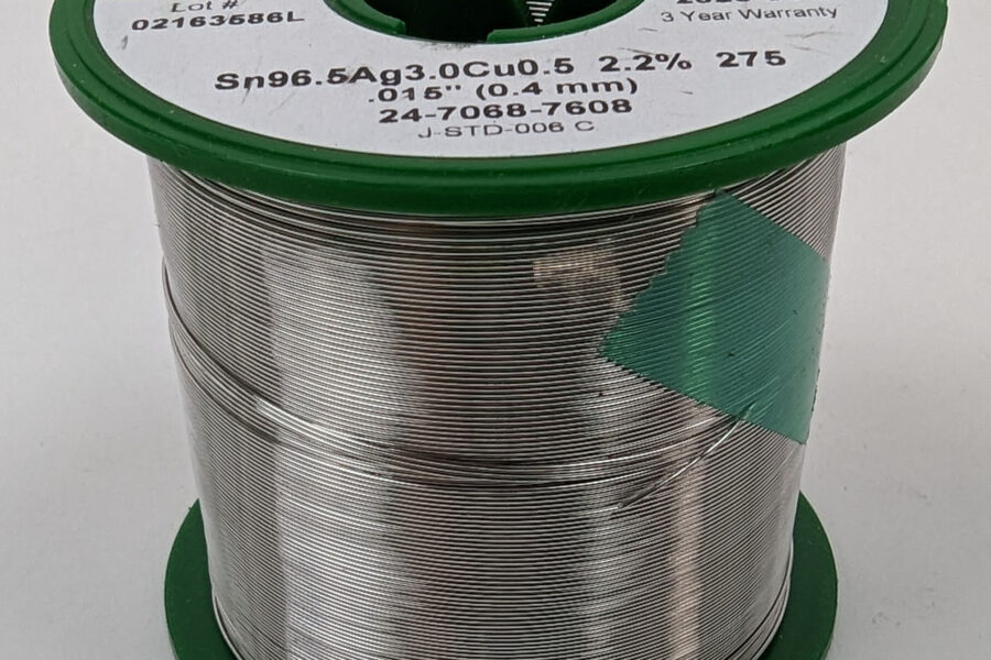 NEW Listing! FREE Shipping! Kester Lead-Free Solder .015″ SAC305 96.5%Sn 3%Ag .5%Cu 2.2’5Flux 24-7068-7608