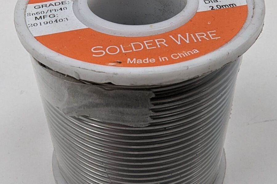 NEW Listing! FREE Shipping! 1lb Solder Wire 60/40 Whizzo Tech .078″ 2.0mm Dia Rosin Flux 1.7% G-416 NEW