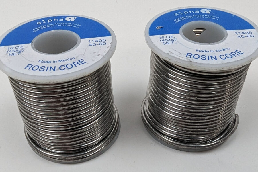 NEW Listing! FREE Shipping! 2lbs Alpha Rosin Core Solder 40/60 .093inch 2.36mm Diameter 11406 AM11406 NEW