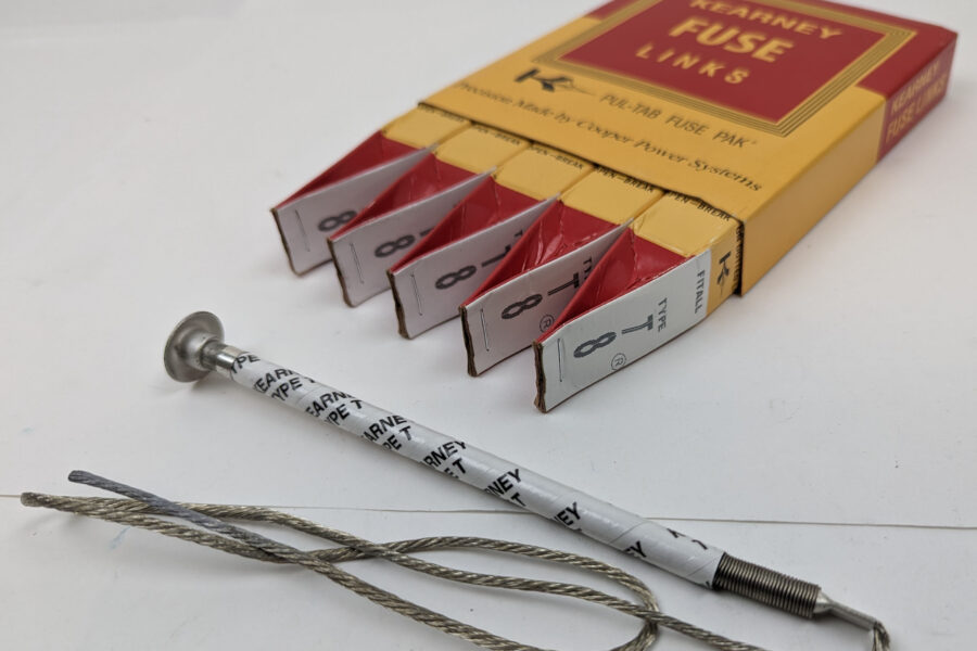 NEW Listing! FREE Shipping! 5 Cooper Eaton Kearney Fit-All 8Amp 27KV Type T8 Fuse Link Fuse 51008 NEW