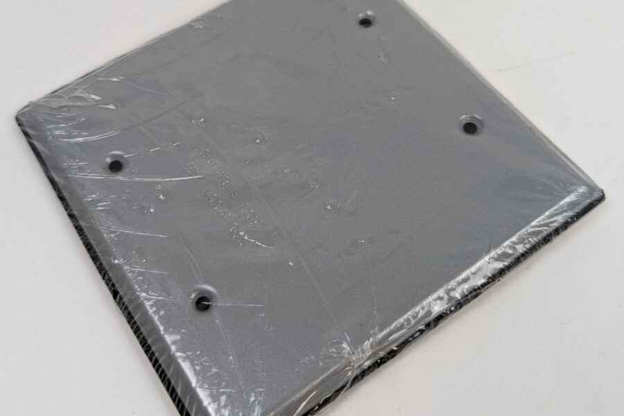 NEW Listing! FREE Shipping! EATON Crouse-Hinds Outdoor 2Gang Blank Wet Location Outlet Box Cover TP7296