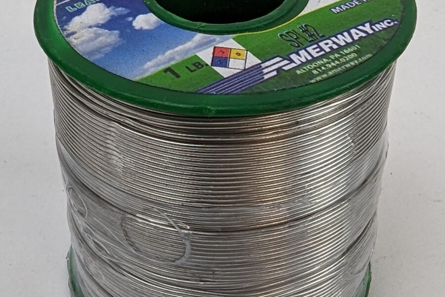 NEW Listing! FREE Shipping! 1Lb Lead Free Solder Amerway 97/3 .030inch 0.8mm Diameter WRAP3% Flux SN97 CU3