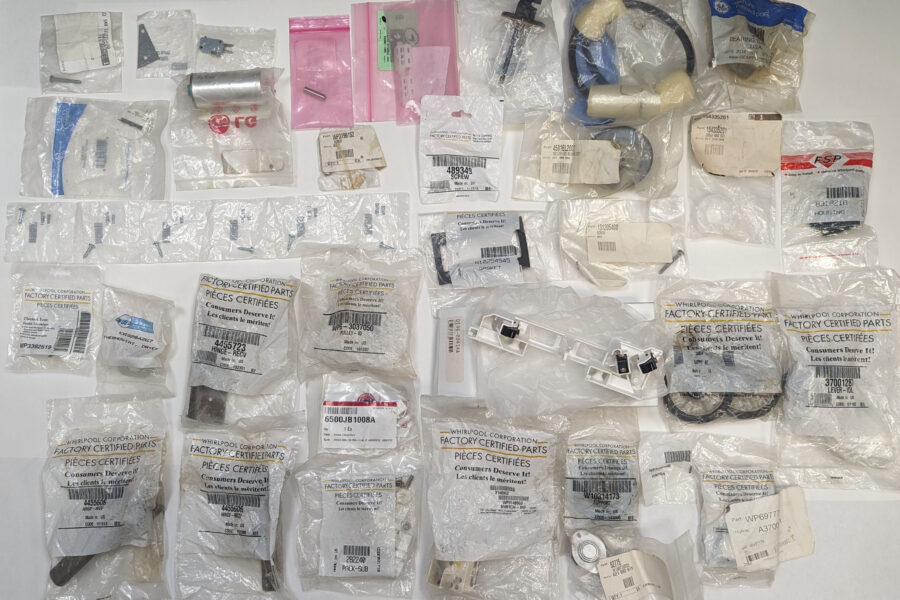 NEW Listing! FREE Shipping! Lot of Genuine Whirpool GE LG & more Appliance Parts 33+ Items See Part#s Below