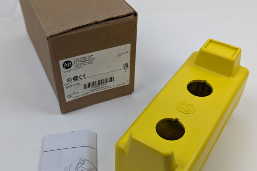 NEW Listing! FREE Shipping! Allen-Bradley 800F-P25 22mm Pendant Station Enclosure 2-Hole in Face IP66 NEW