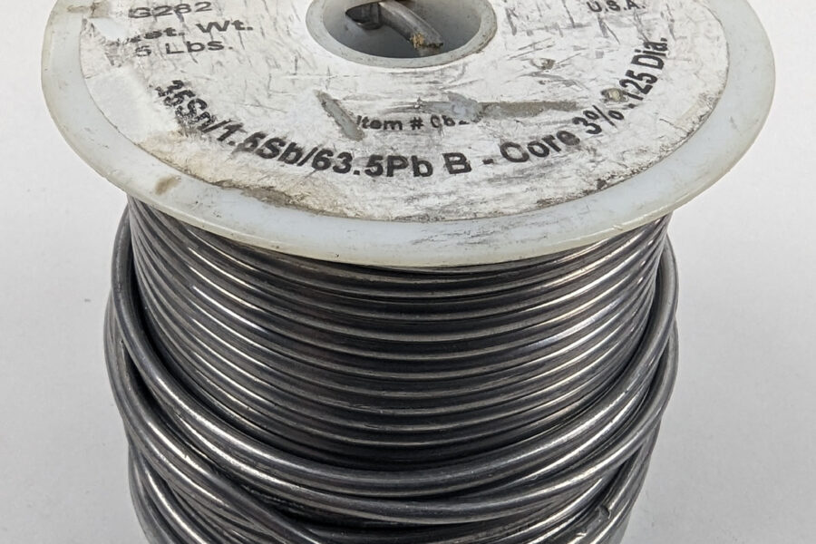 NEW Listing! FREE Shipping! 5lbs Solder 35%Tin 1.5%Antimony 63.5%Pb .125″ BOW Electronic Solders 0829689