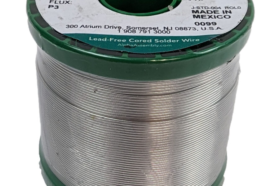 NEW Listing! FREE Shipping! 1lb Alpha Halogen Free HF-850 Solder .032″ SACX0307 Telecore P3 No Clean 160146